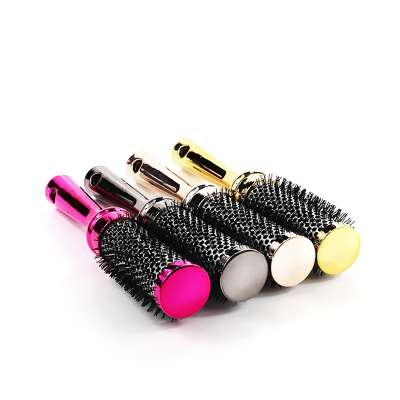 Portable Salon Professional Blow Dry Curling Styling Round Ionic Hair Brush